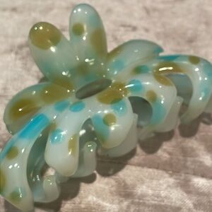 Colorful Floral Hair Clip